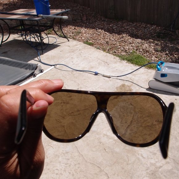 GIORGIO ARMANI SHIELD SUNGLASSES- MADE IN ITALY-SMALL/MED FIT main image 4